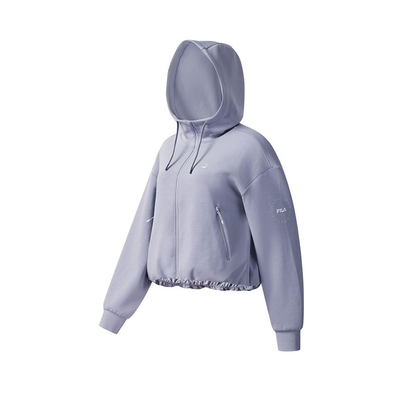 

FILA Женская фитнес-куртка темно-синяя с фиолетовым, Dark Blue Purple
