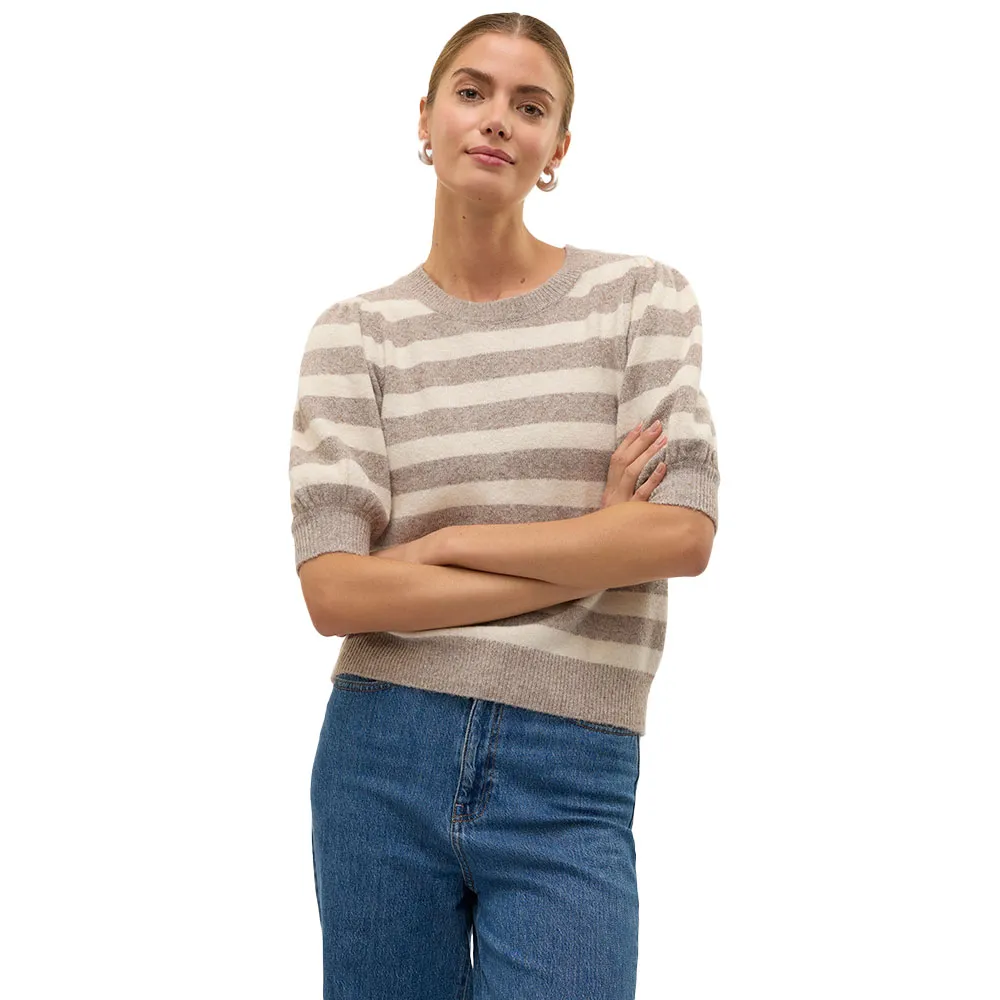 

Свитер Vero Moda Doffy 2/4 short sleeve, бежевый