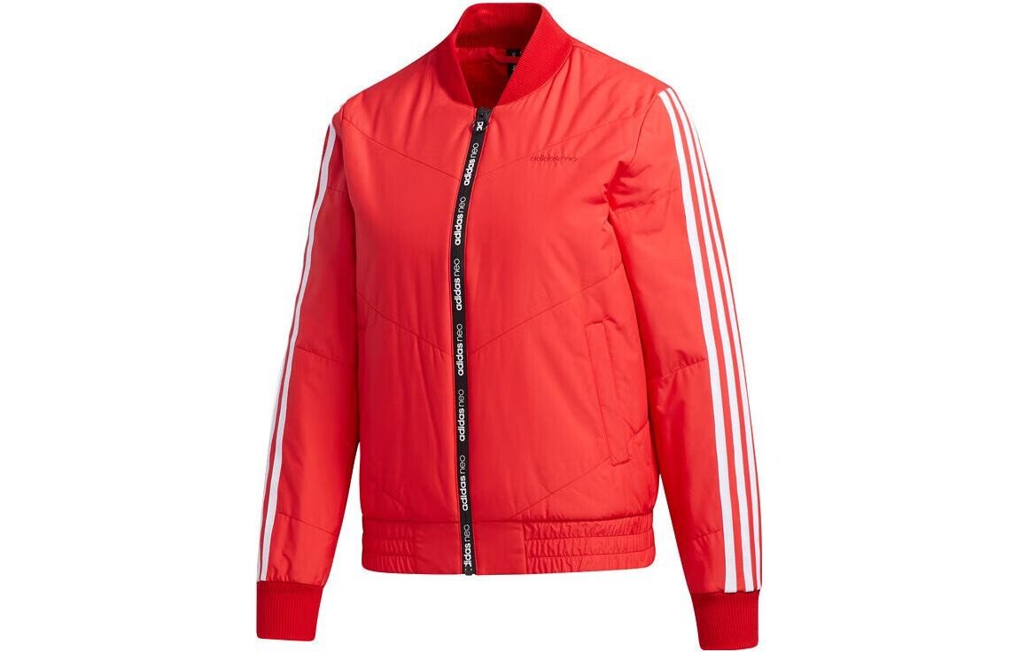 

Стеганая куртка женская светло-алая Adidas Neo, цвет Light Scarlet