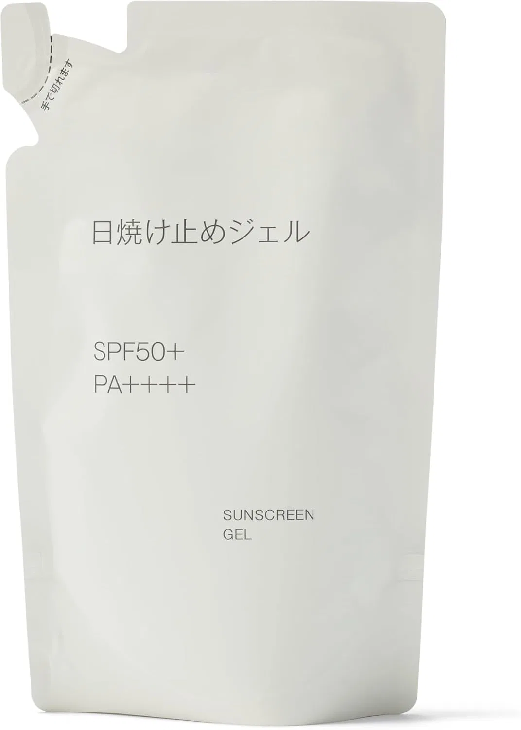 Солнцезащитный гель MUJI SPF50+ PA++++ 120 мл кремовый