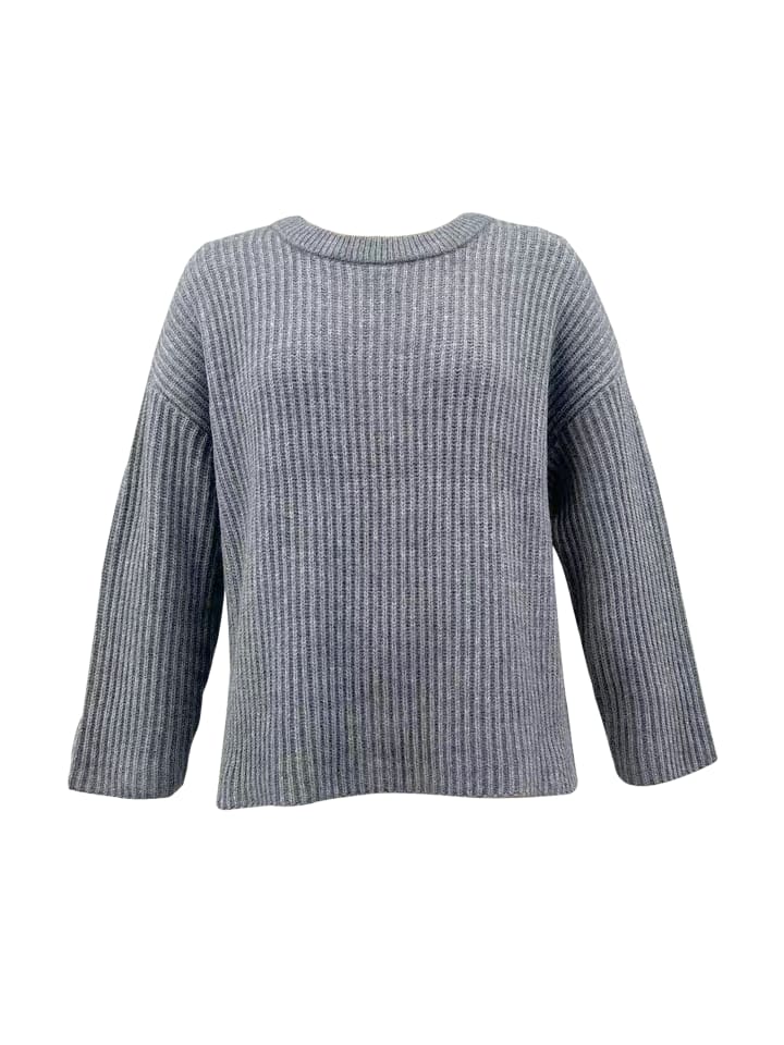 

Пуловер GINI LONDON Stricktop Gini Knit, серый