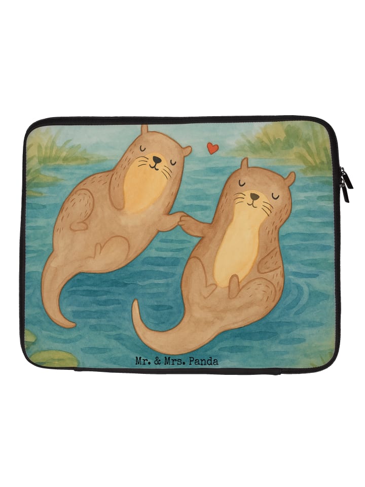 

Mr. & Mrs. Panda Сумка для ноутбука с дизайном, имитирующим руки выдры, без застежек... белого цвета