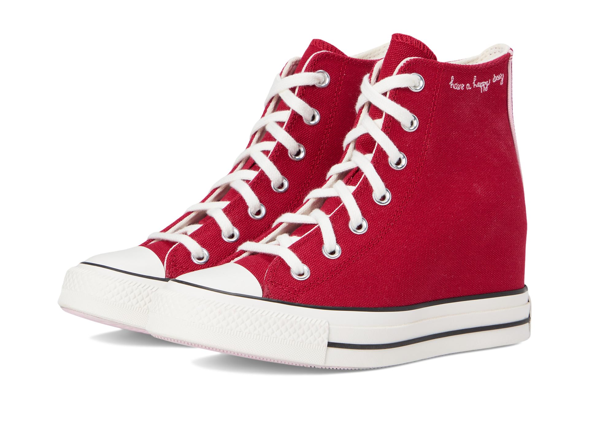 Кроссовки Converse Chuck Taylor All Star Wedge Sneaker, цвет Days Ahead/Vintage White/Summit Pink