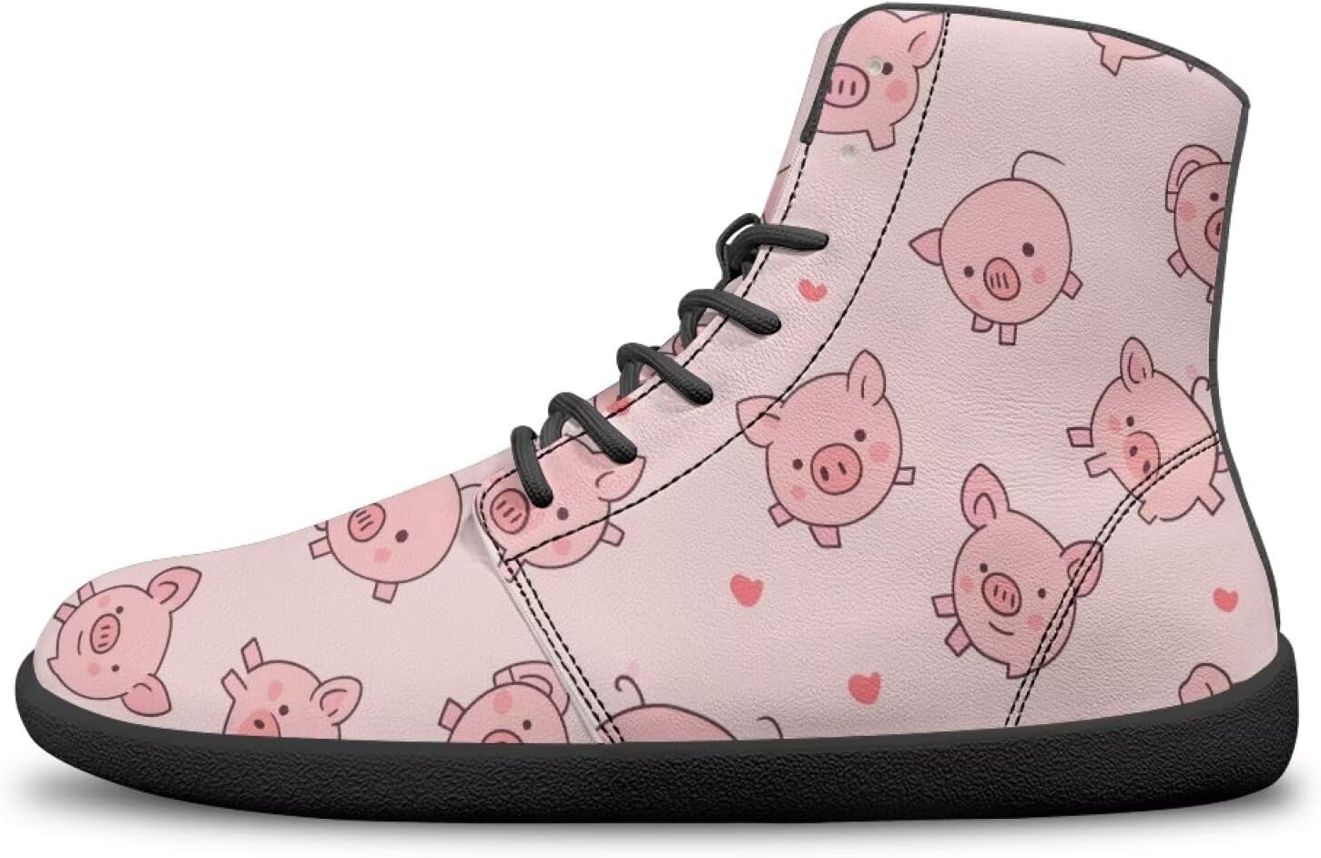 

Женские и мужские высокие кроссовки на босу ногу с шнуровкой, противоскользящие спортивные Hellhero, Pig