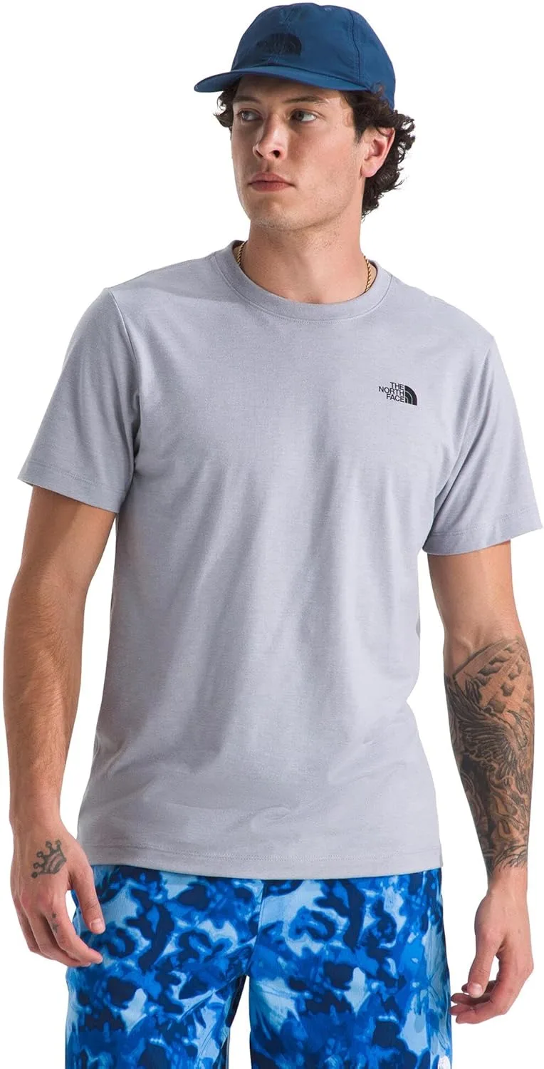 

Футболка The North Face с коротким рукавом Tri-Blend и классическим логотипом