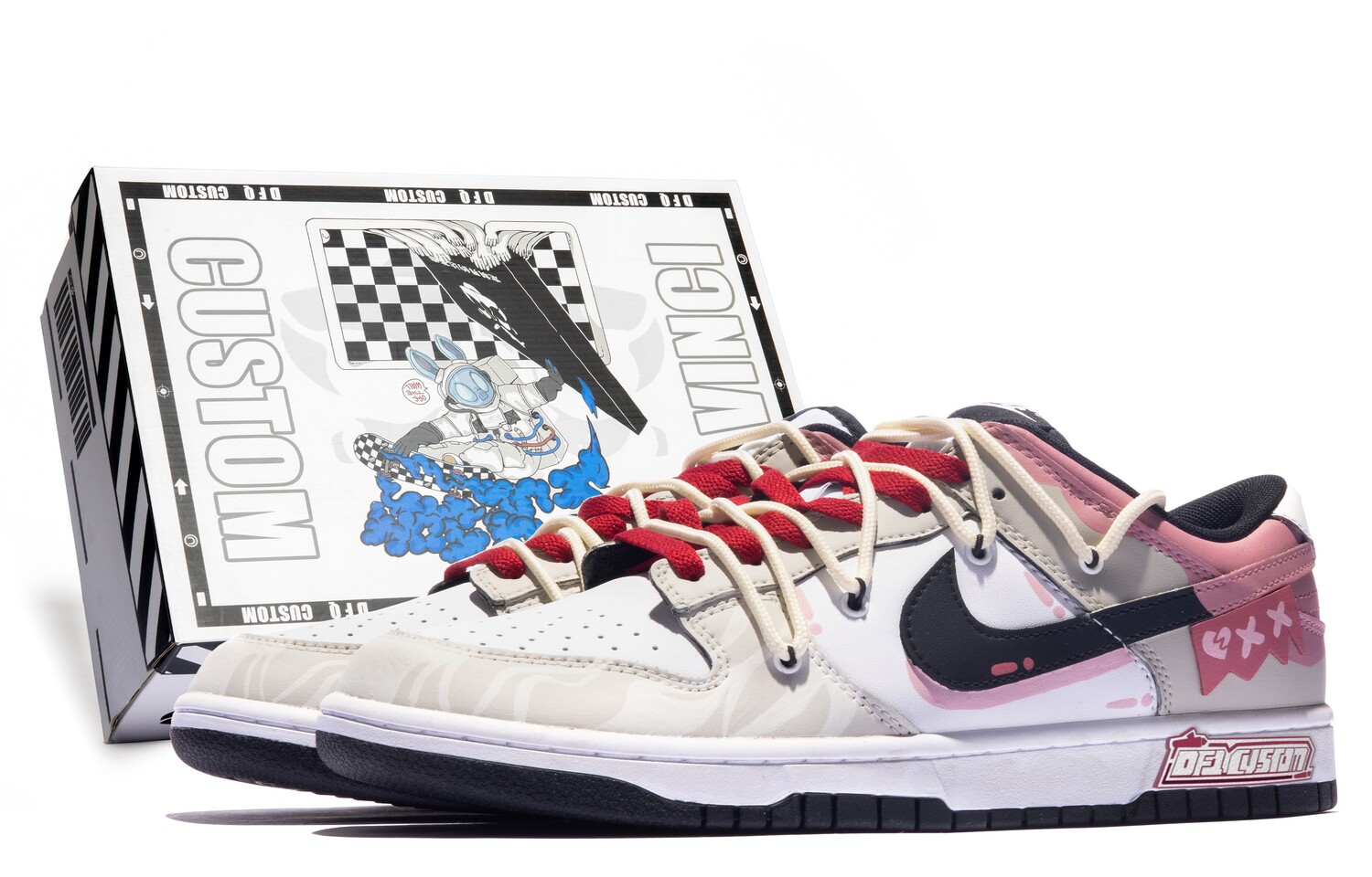 

Мужские кроссовки для скейтбординга Nike Dunk, White