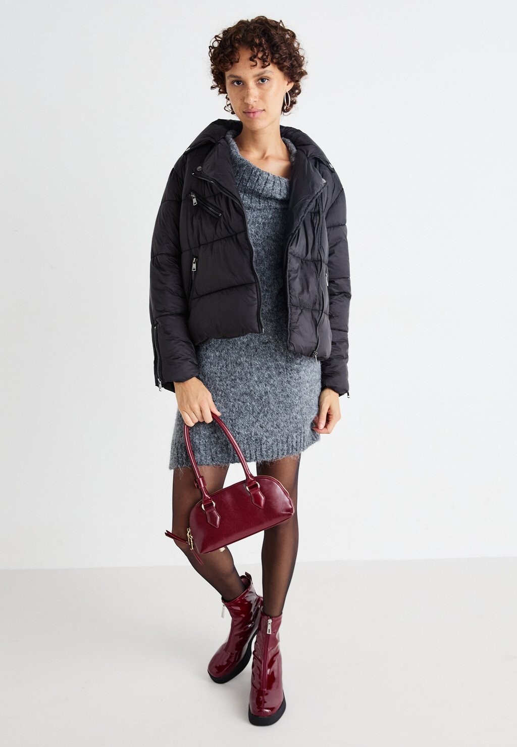 

Зимняя куртка ONLVANILLA PUFFER BIKER JACKET ONLY, черный
