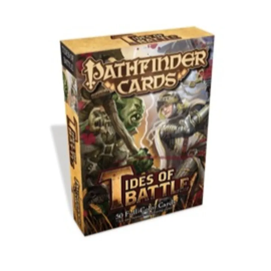 

Бокс-сет Tides of Battle, Pathfinder Roleplaying Game (1st Edition) - Pathfinder Cards - Assorted