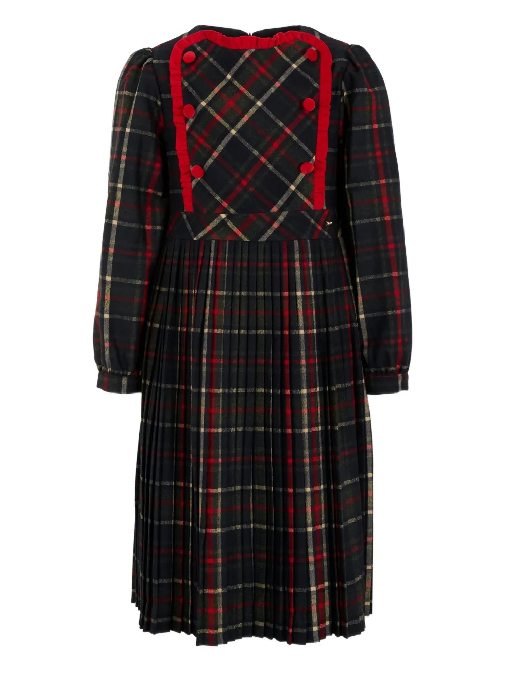 

Платье в складку в клетку Patachou, синий