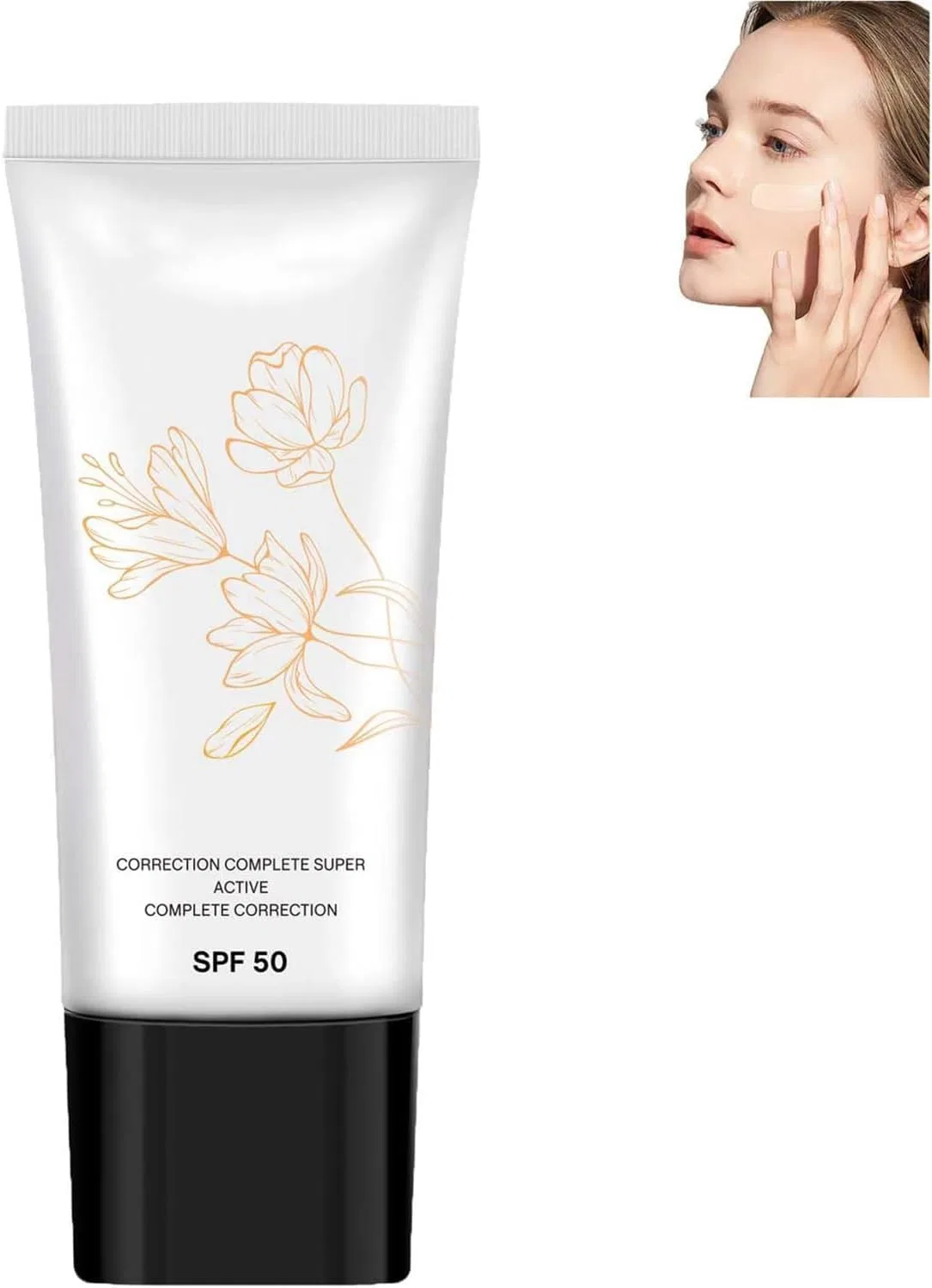 Крем для лица SPF50 — КОРЕЙСКИЙ СС- С ИЗМЕНЕНИЕМ ЦВЕТА И SPF 50 GENERISCH, 1 PIECE, 30 Г
