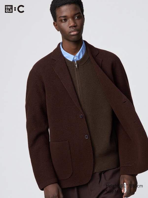 

Трикотажная куртка Uniqlo, 38 dark brown