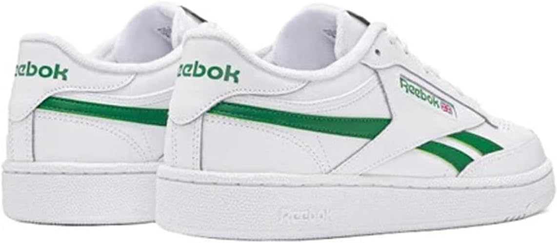 Кроссовки Reebok Unisex Club C Revenge, белый/зеленый — фото 4