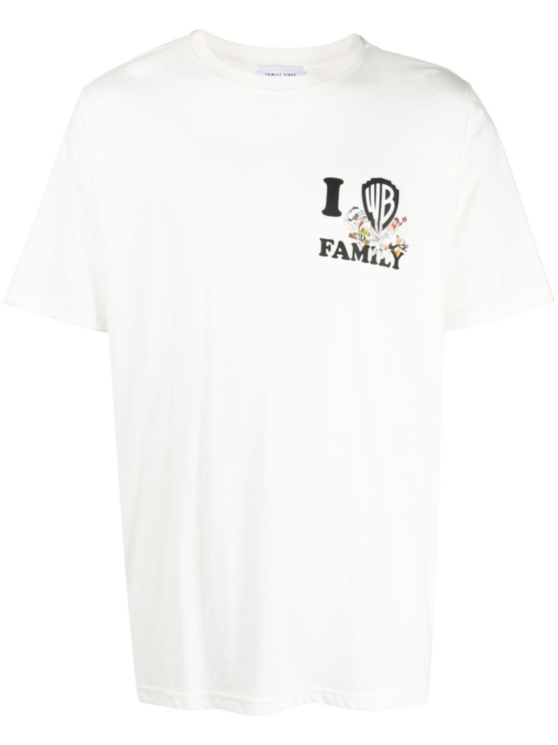 

Футболка WB I Love Family First, белый