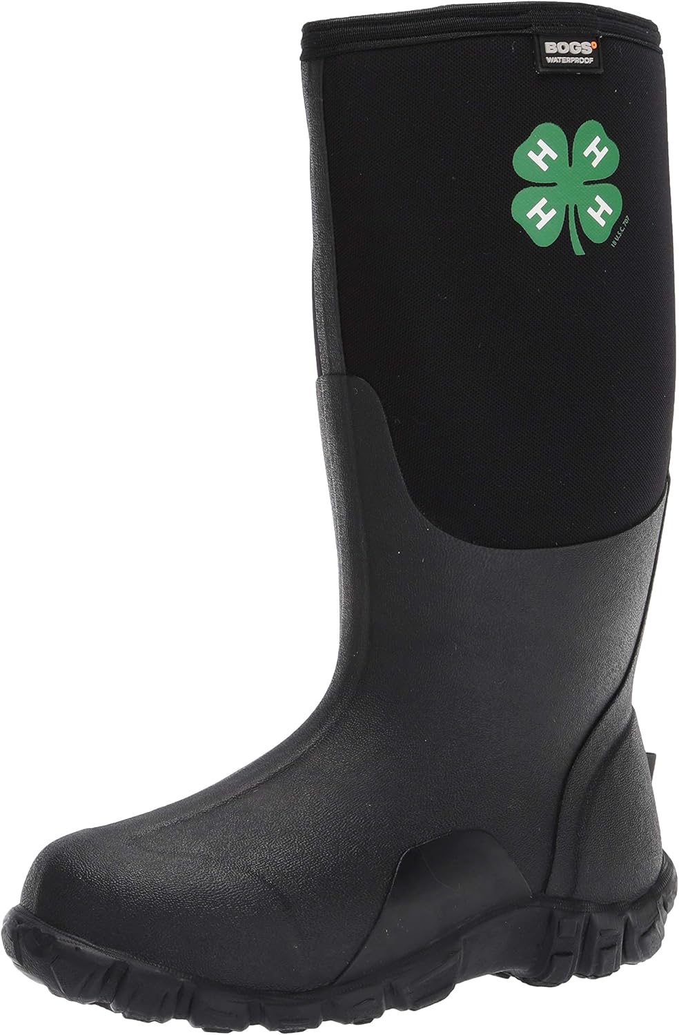 

Мужские классические высокие резиновые сапоги BOGS, черный