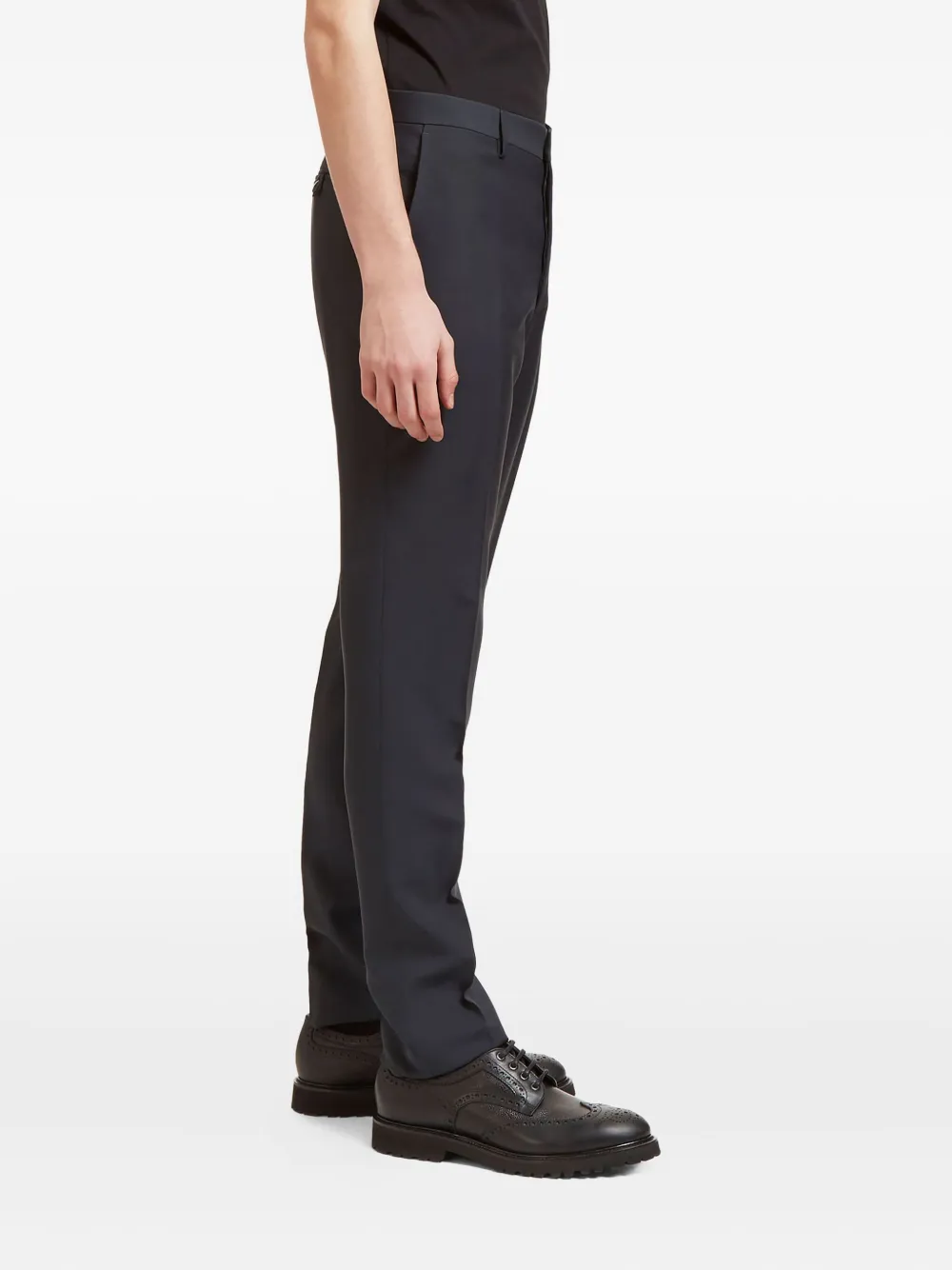 

Брюки из шерстяной смеси на заказ Aiezen, серый