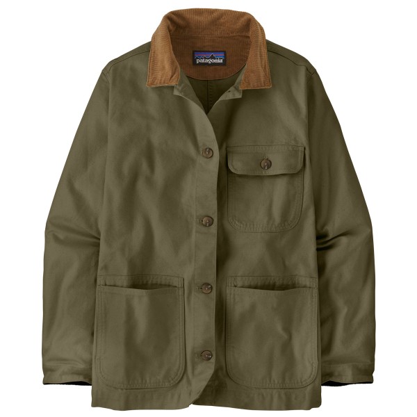 

Женское парусиновое пальто Point Reyes - повседневная куртка Patagonia, зеленый