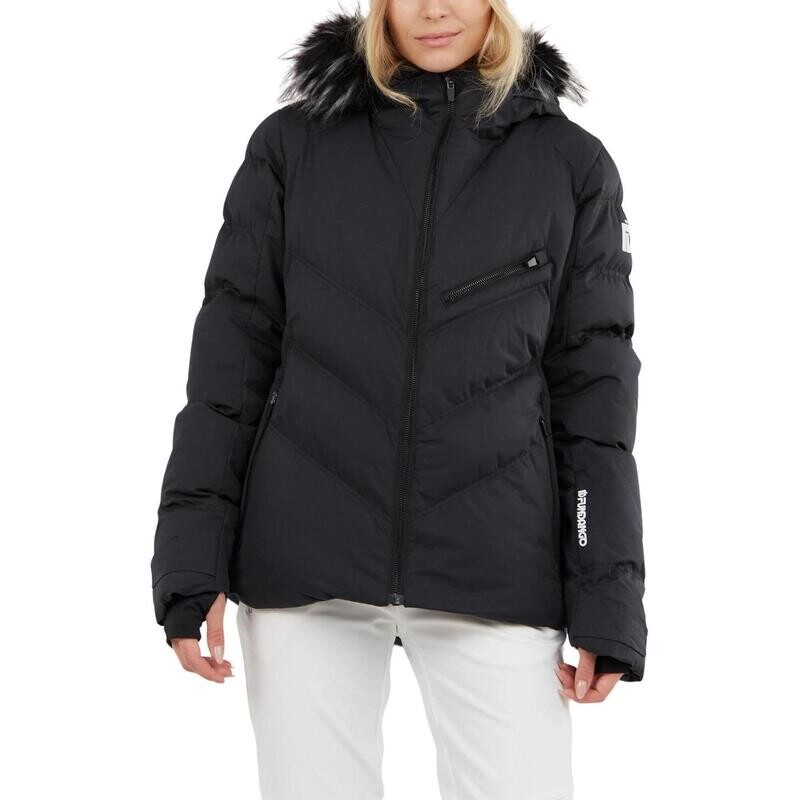 

Лыжная куртка Elyra Fur Padded Jacket Women - Черный Fundango, цвет schwarz