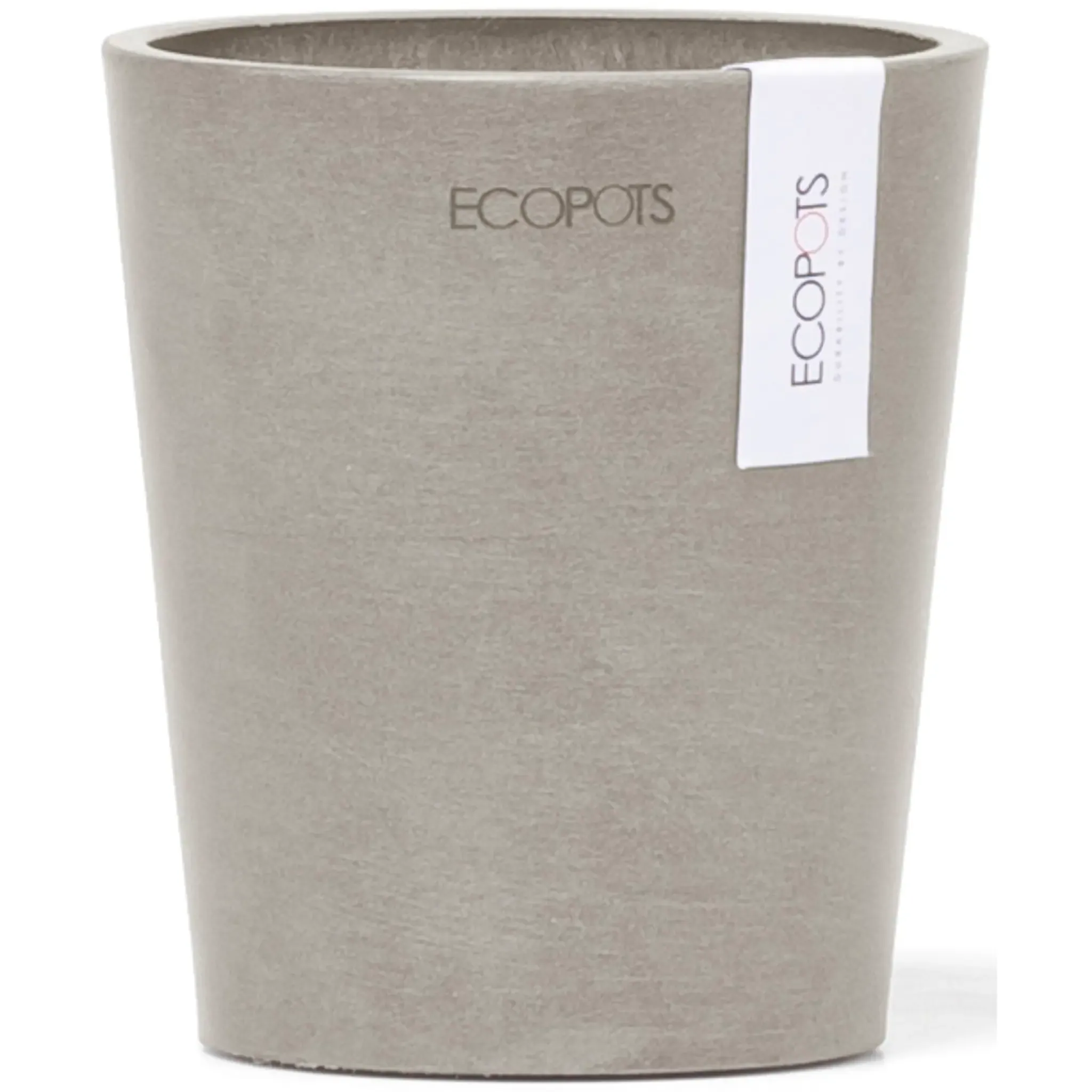 

Цветочный горшок ECOPOTS «Morinda Orchid 11 Taupe», для использования в помещении, серо-коричневый