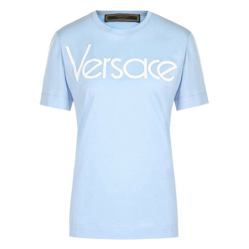 

Футболка VERSACE с деталями логотипа б/у