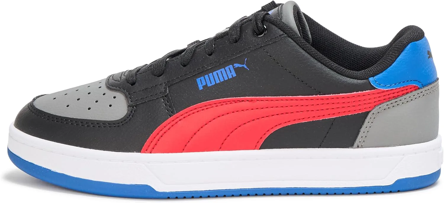 Кроссовки Puma для детей и подростков Caven, черный/красный/темно-серый — фото 2