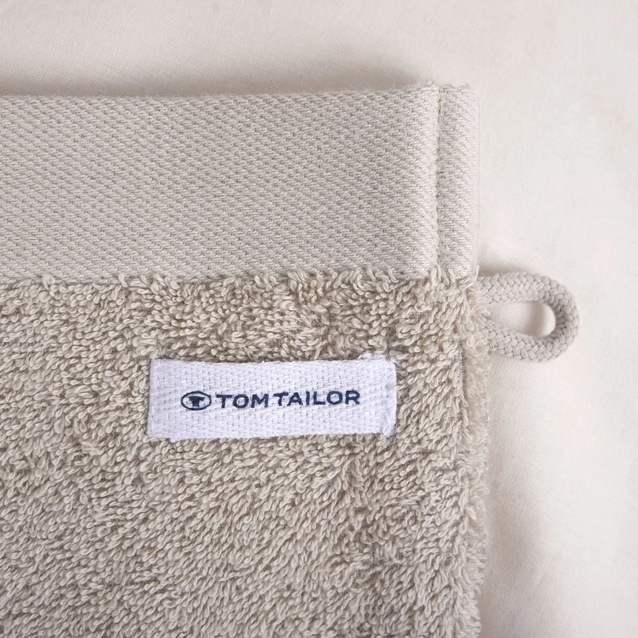 TOM TAILOR HOME Рукавица для мытья «COLOR BATH Рукавица» (6 шт., набор из 6 рукавиц для мытья 16 х 21 см), цвет Sunny Sand — фото 3