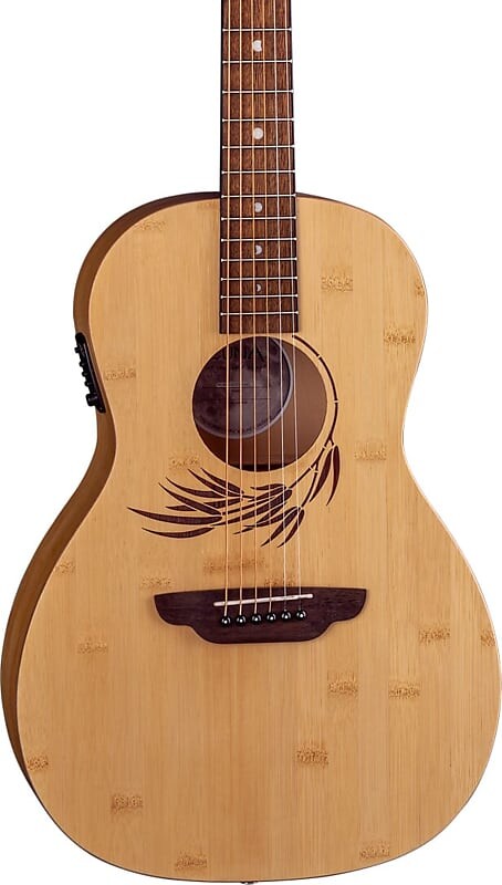 

Акустическая гитара Luna Woodland Bamboo Parlor Acoustic-Electric Guitar