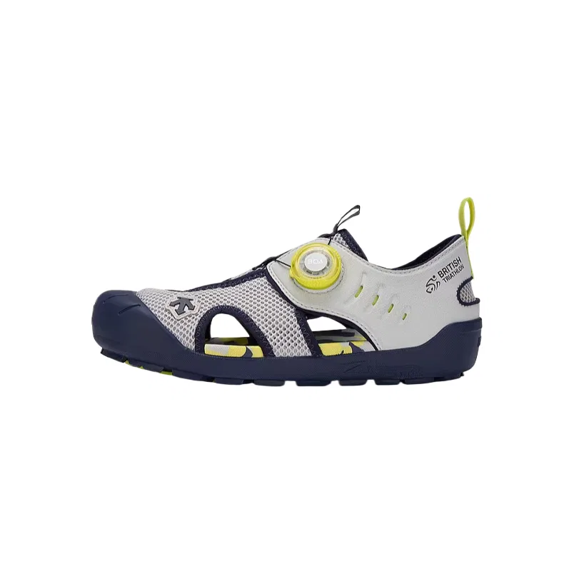 Сандалии Movewear Mesh Low Top Kids' DESCENTE, Light Gray — фото 3
