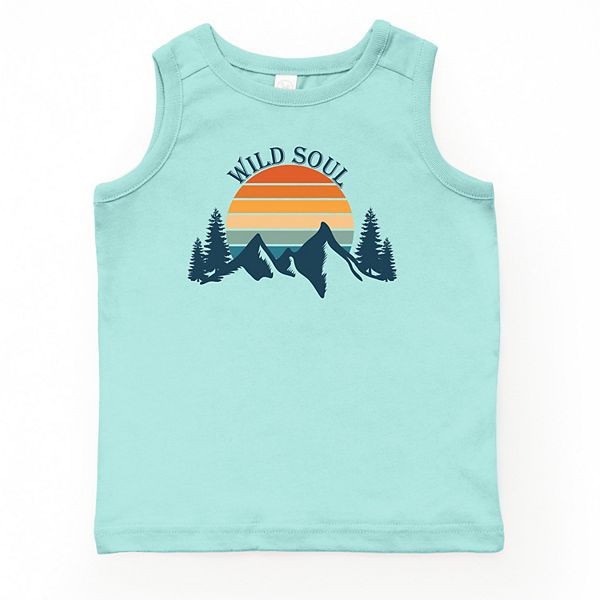 

Футболка Wild soul colorful youth The Juniper Shop, Seafoam