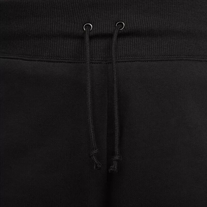 Женские шорты Nike Sportswear Phoenix Fleece Plus с высокой талией, черный — фото 4
