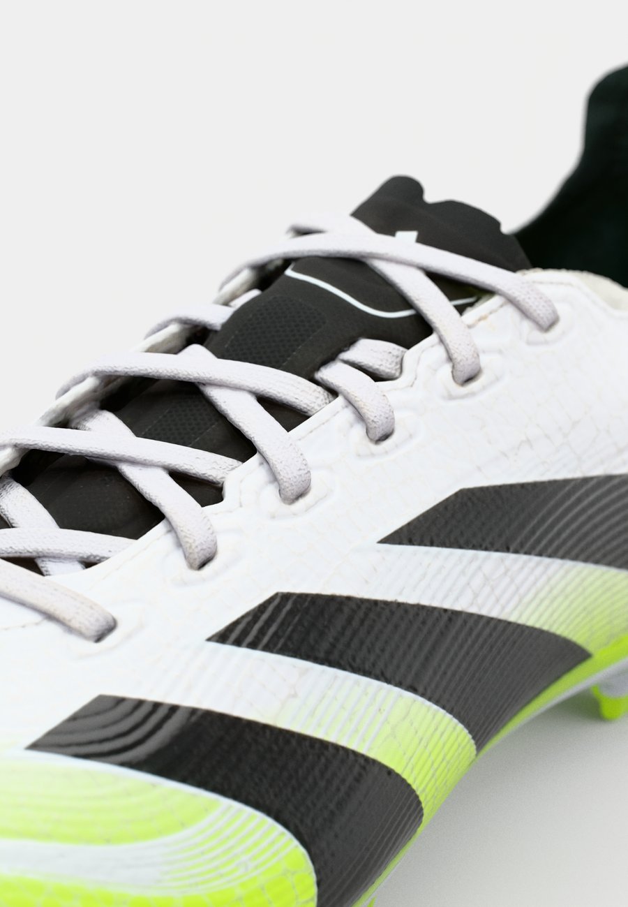 Кроссовки Adidas Performance PREDATOR LEAGUE FIRM GROUND/MULTI GROUND FOOTBALL BOOTS, Footwear White/Core Black/Lucid Lemon/White — фото 3