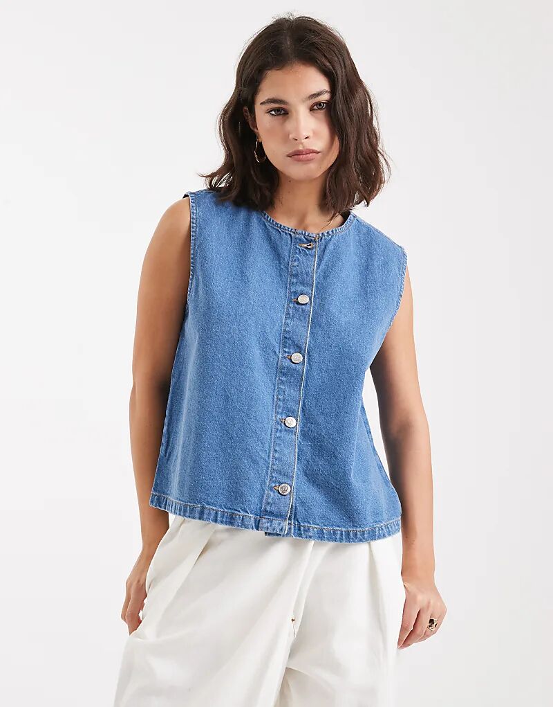 

Жилет свободного кроя Miss Selfridge, средний размер стирки