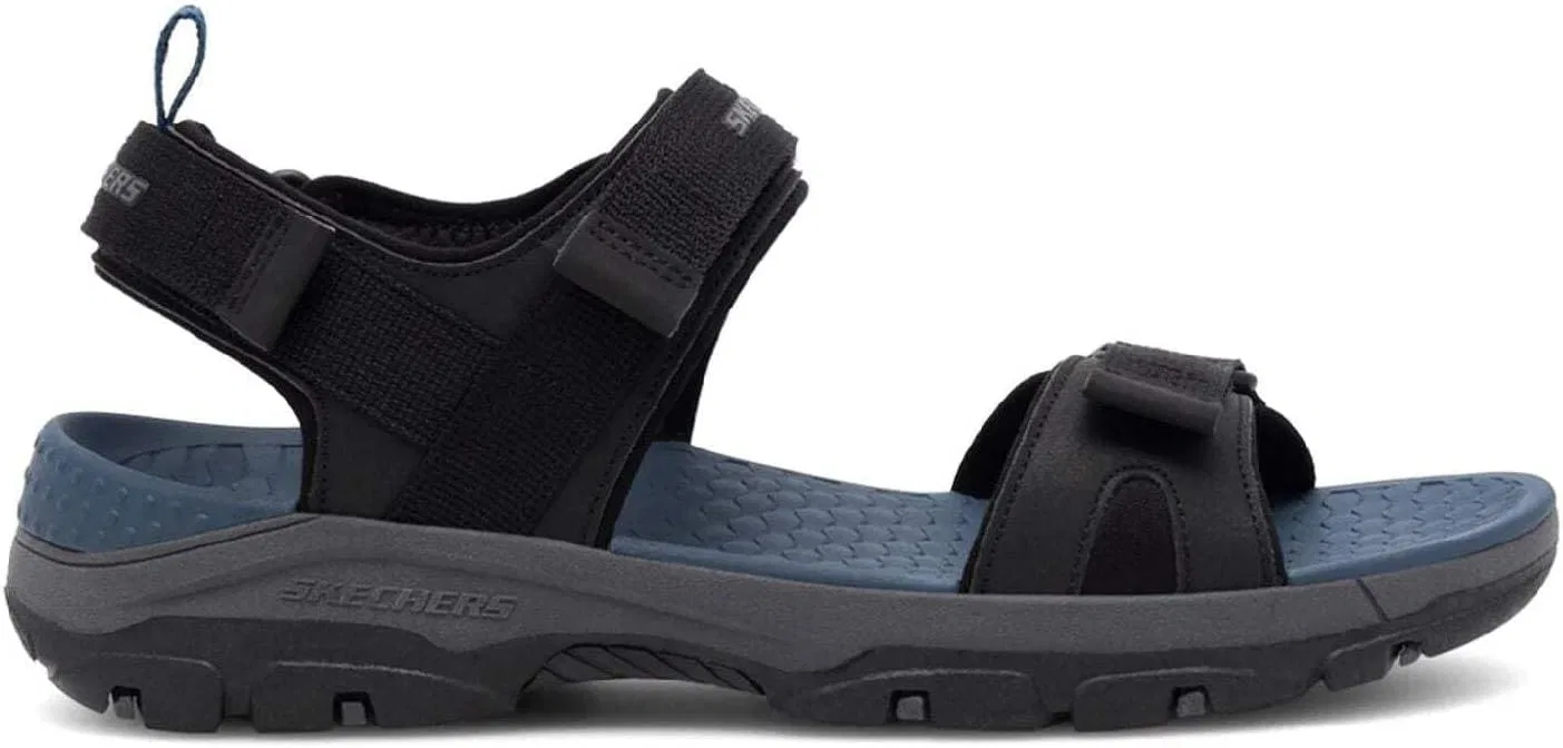 Мужские сандалии Skechers Tresmen-Garo с носком для плавания, черный — фото 3