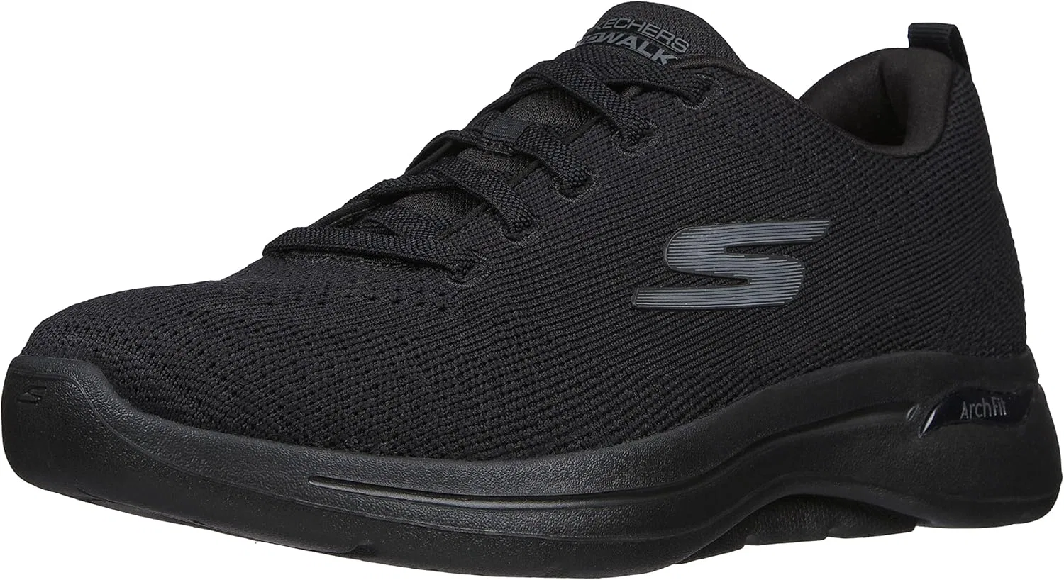 Skechers Herren Gowalk Arch Fit - Спортивные кроссовки для тренировок и ходьбы с воздухопроницаемой пеной, Black
