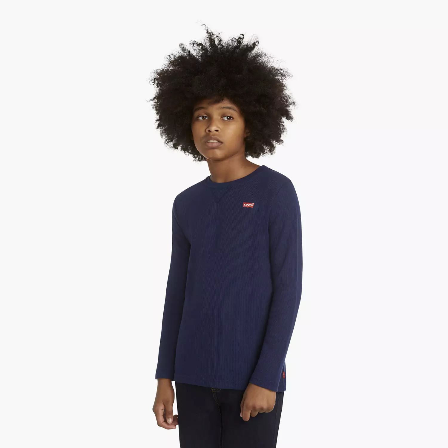 

Терморубашка с длинными рукавами для больших мальчиков S-XL Levi's, черный