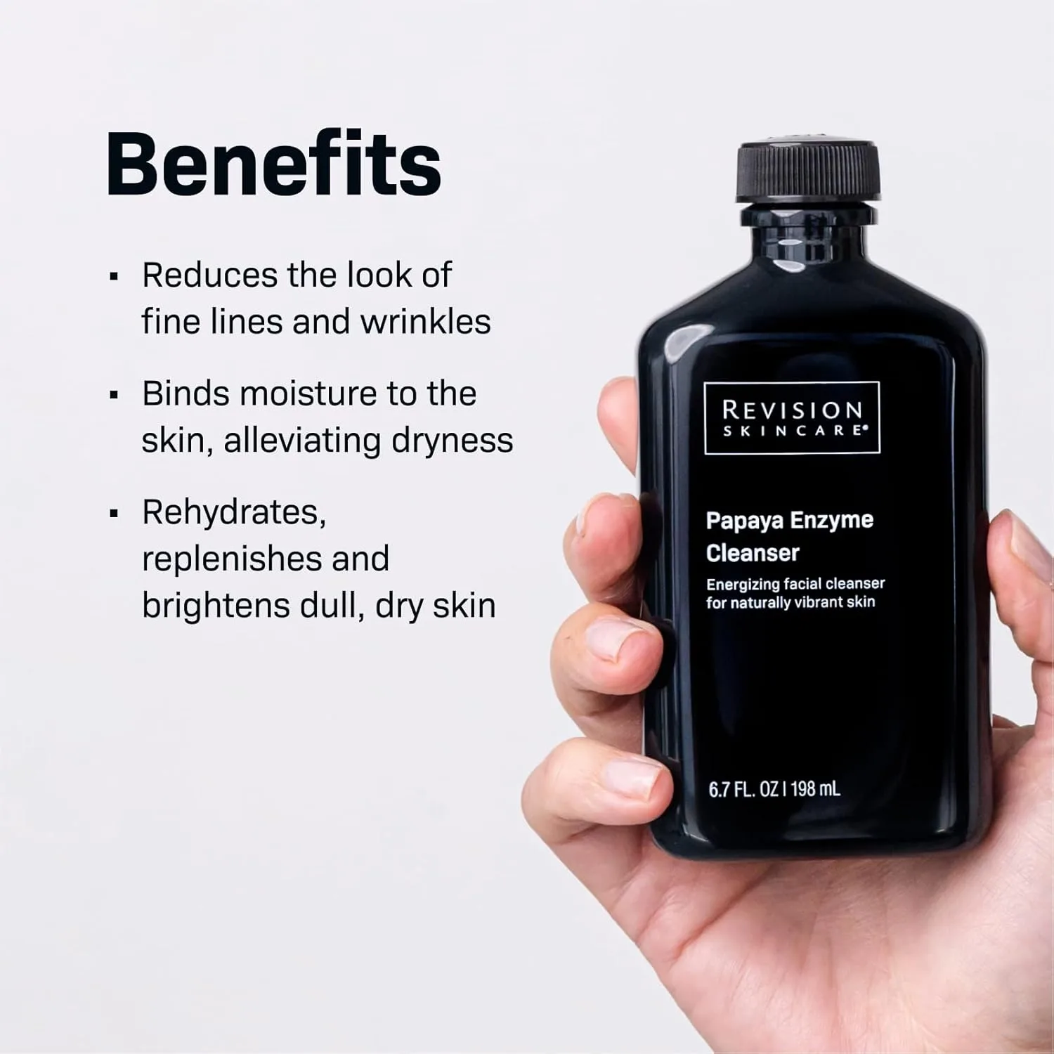 Маска для лица Revision Skincare — Очищающее средство для лица Papaya Enzyme Cleanser с салициловой кислотой, обладающее, 198 мл — фото 2