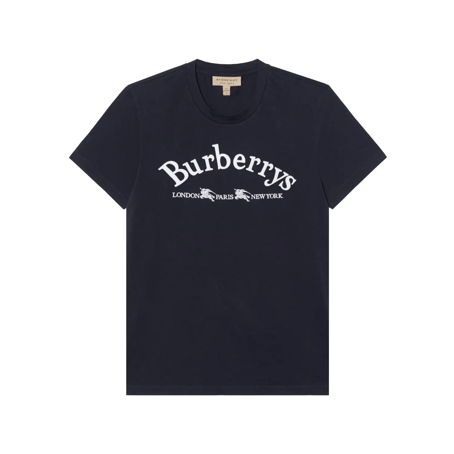 Футболка Burberry мужская, морская синий — фото 3