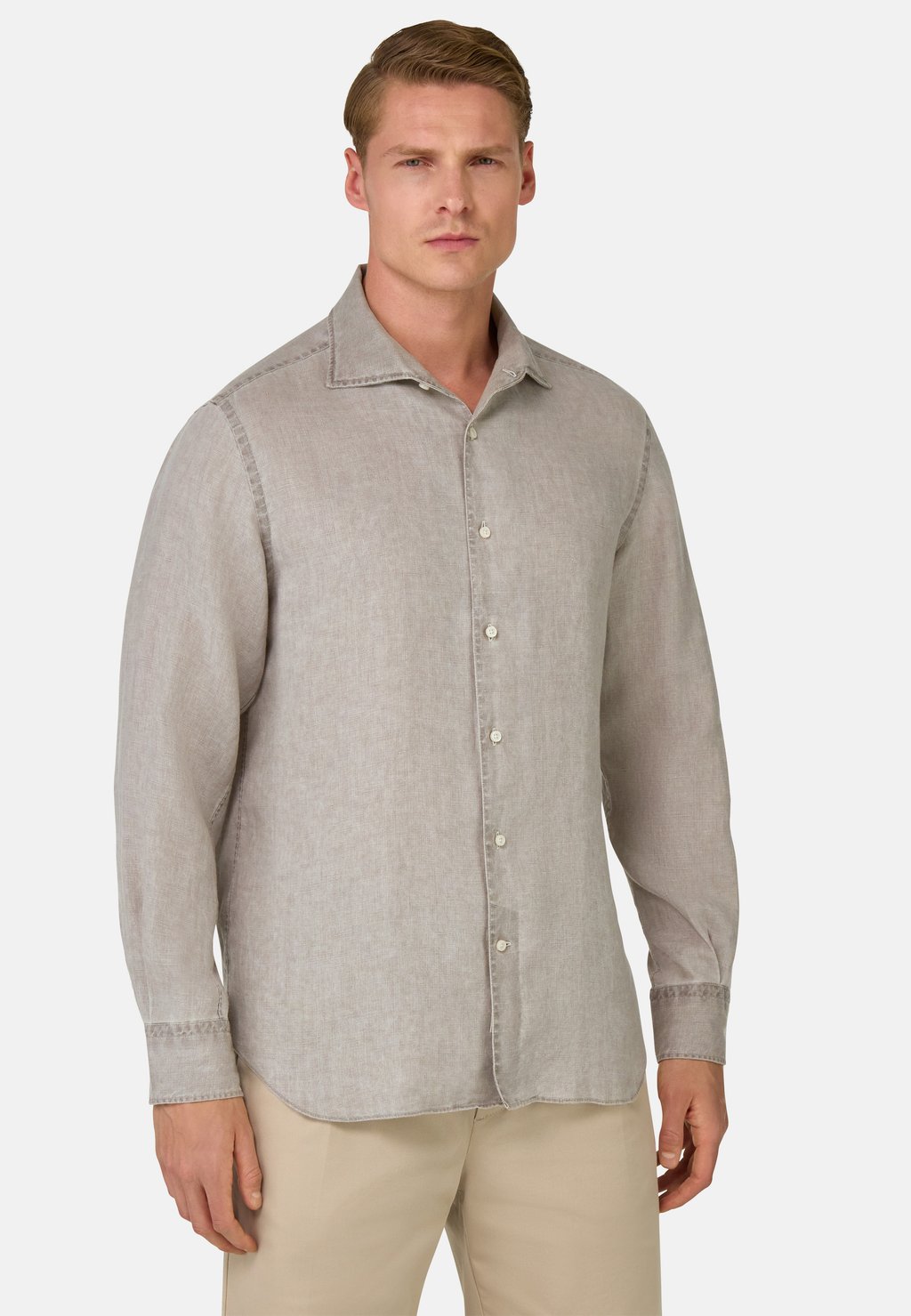 

Рубашка REGULAR FIT Boggi Milano, серо-коричневый