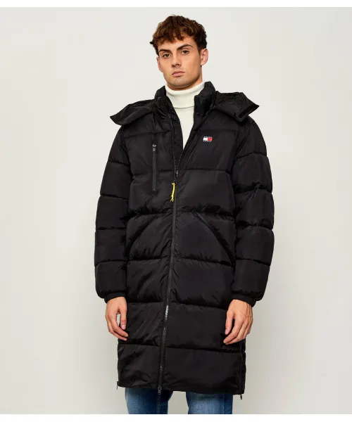 

Длинное пальто Vail Tommy Jeans, черный