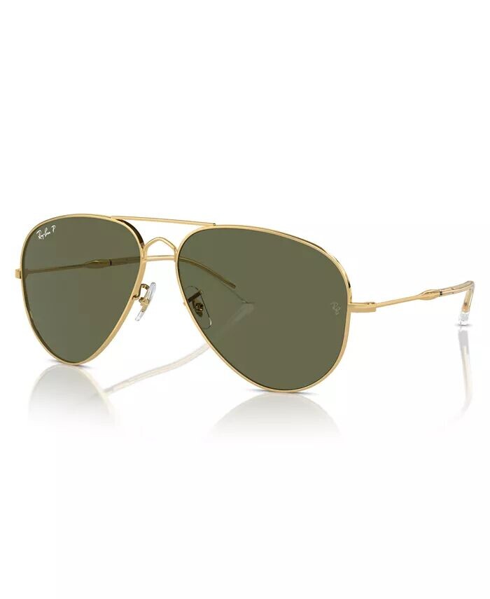 

Поляризованные солнцезащитные очки унисекс, Old Aviator Rb3825 Ray-Ban, золото