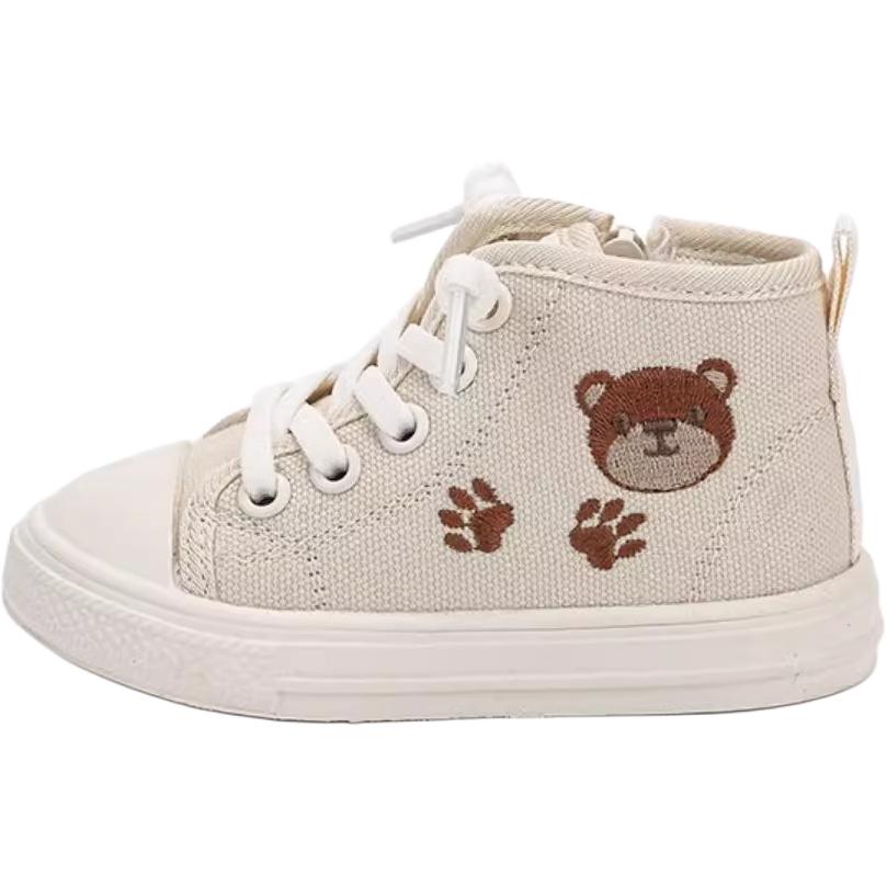 

Детские кроссовки Mid top Kids Lifestyle Shoes QINUOSHU, бежевый
