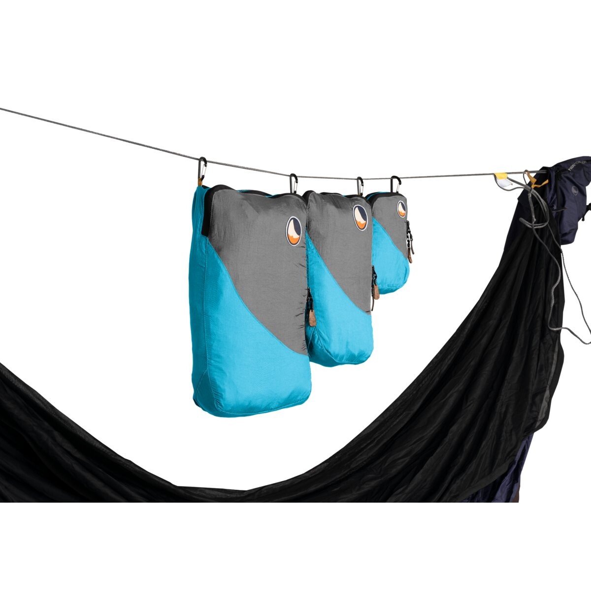 Набор Travel Cube «Билет на Луну» Aqua-Dark Grey TMTCSET1503 Набор-органайзер для дорожных чехлов Inna Marka — фото 3