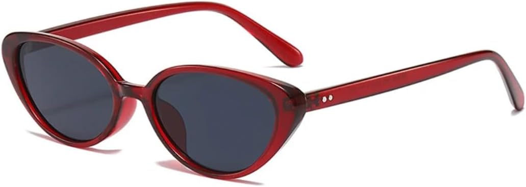 

Солнцезащитные очки с защитой от УФ-излучения UV400 | Прозрачные линзы Ocean | «кошачий глаз» | для женщин и мужчин | для занятий спортом на открытом воздухе и вождения DSVIGF, Red-black