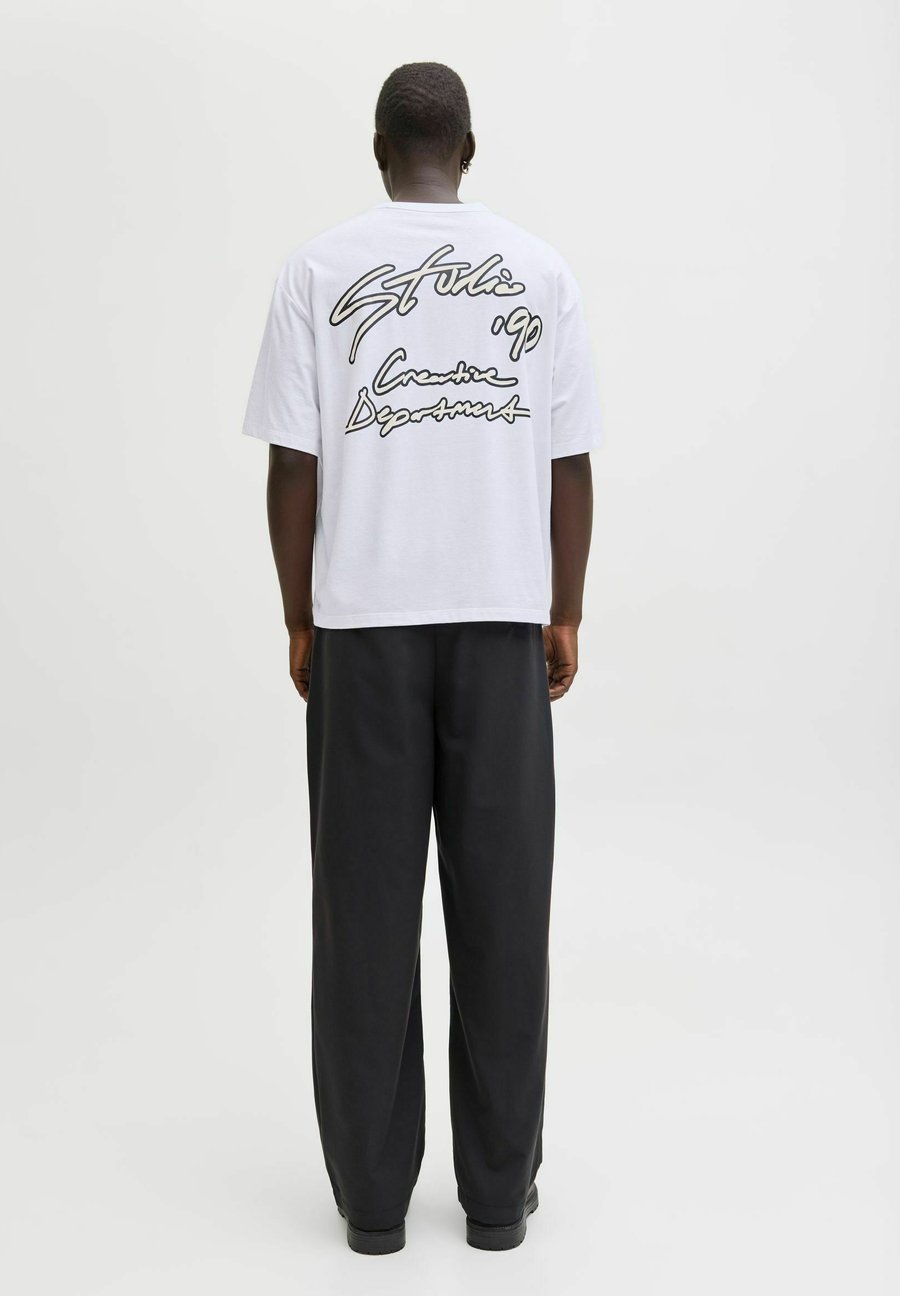 

Футболка Jack & Jones Print T-shirt, Bright White/Off-White, Белый, Футболка Jack & Jones Print T-shirt, Bright White/Off-White