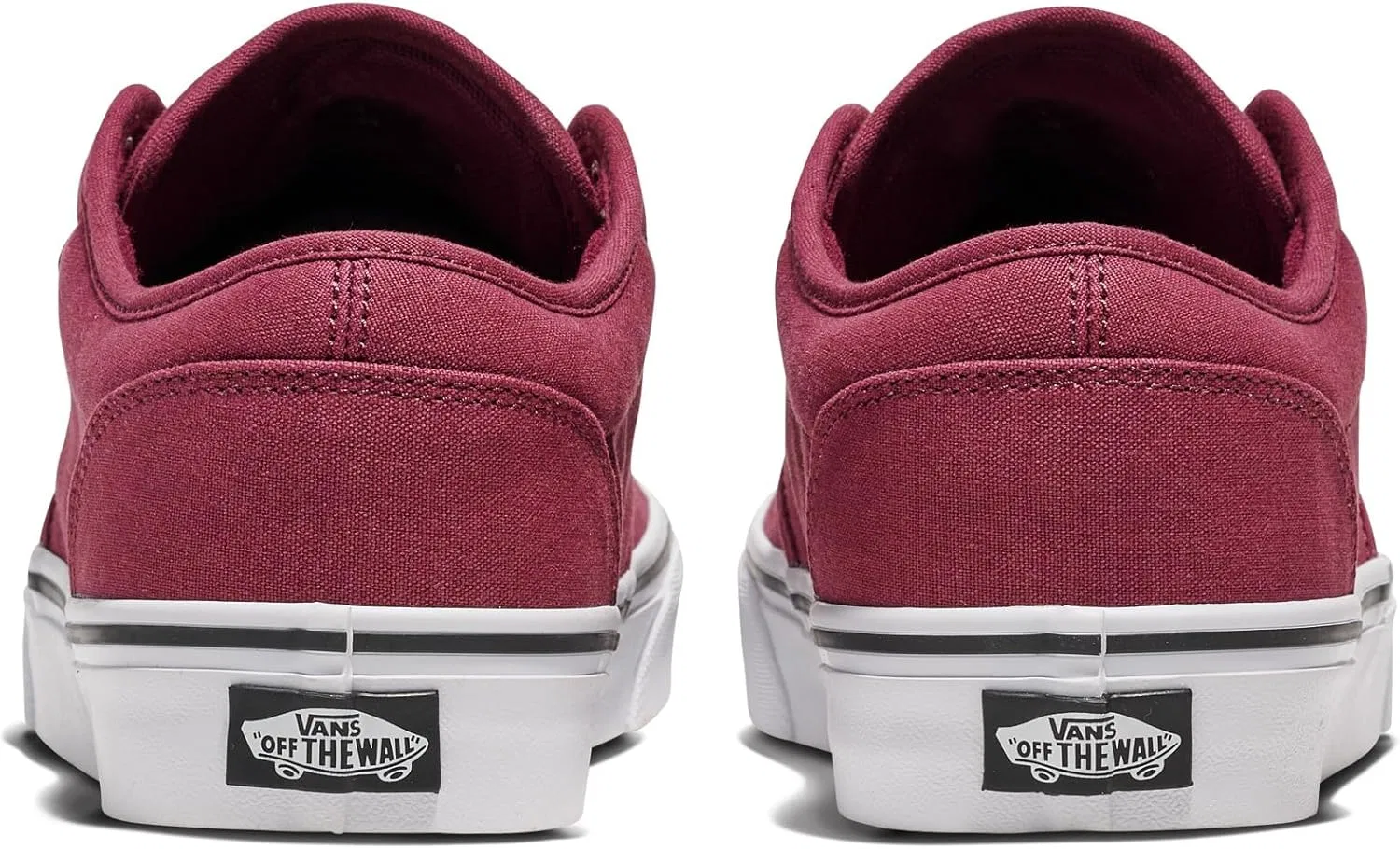 Кроссовки Vans Herren Vn000tuy8j31, Canvas Oxblood White — фото 3