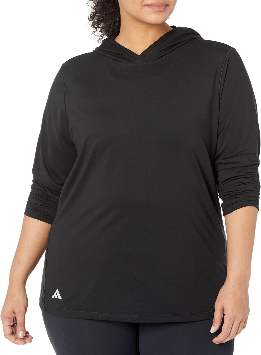 

Толстовка с капюшоном adidas, черный