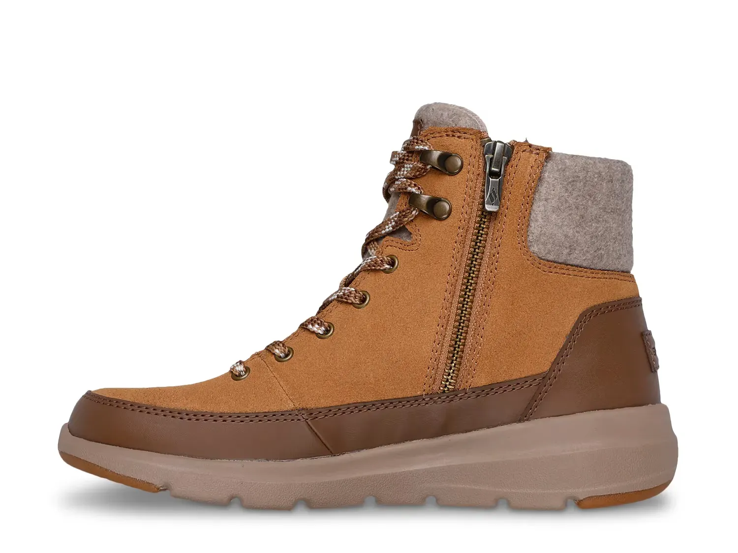 Ботинки женские Skechers Tahoe ультралегкие для активного отдыха, коричневый — фото 4