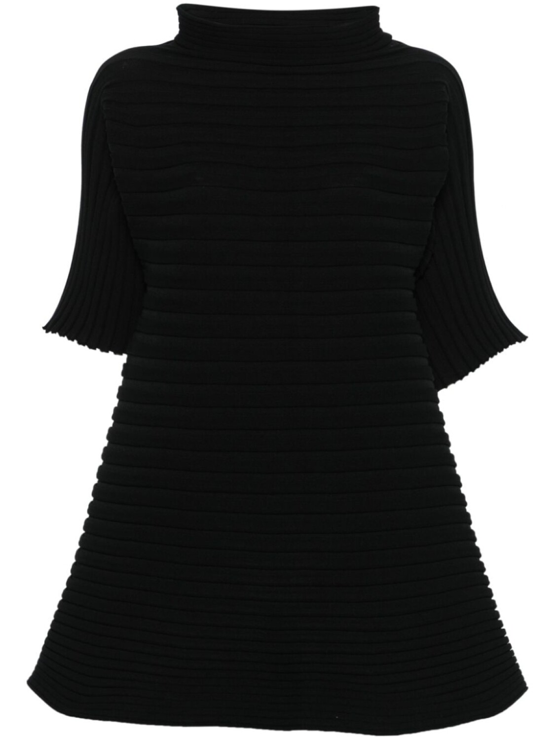 

Pleats Please Issey Miyake топ в рубчик, черный