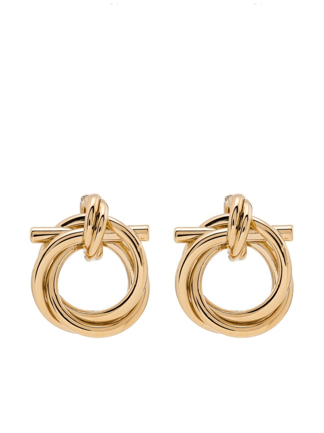 

Серьги-гвоздики Gancini Ferragamo, золотой