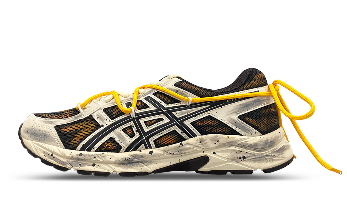

Кроссовки мужские Gel-Contend 4 с низким верхом бежево-черные Asics