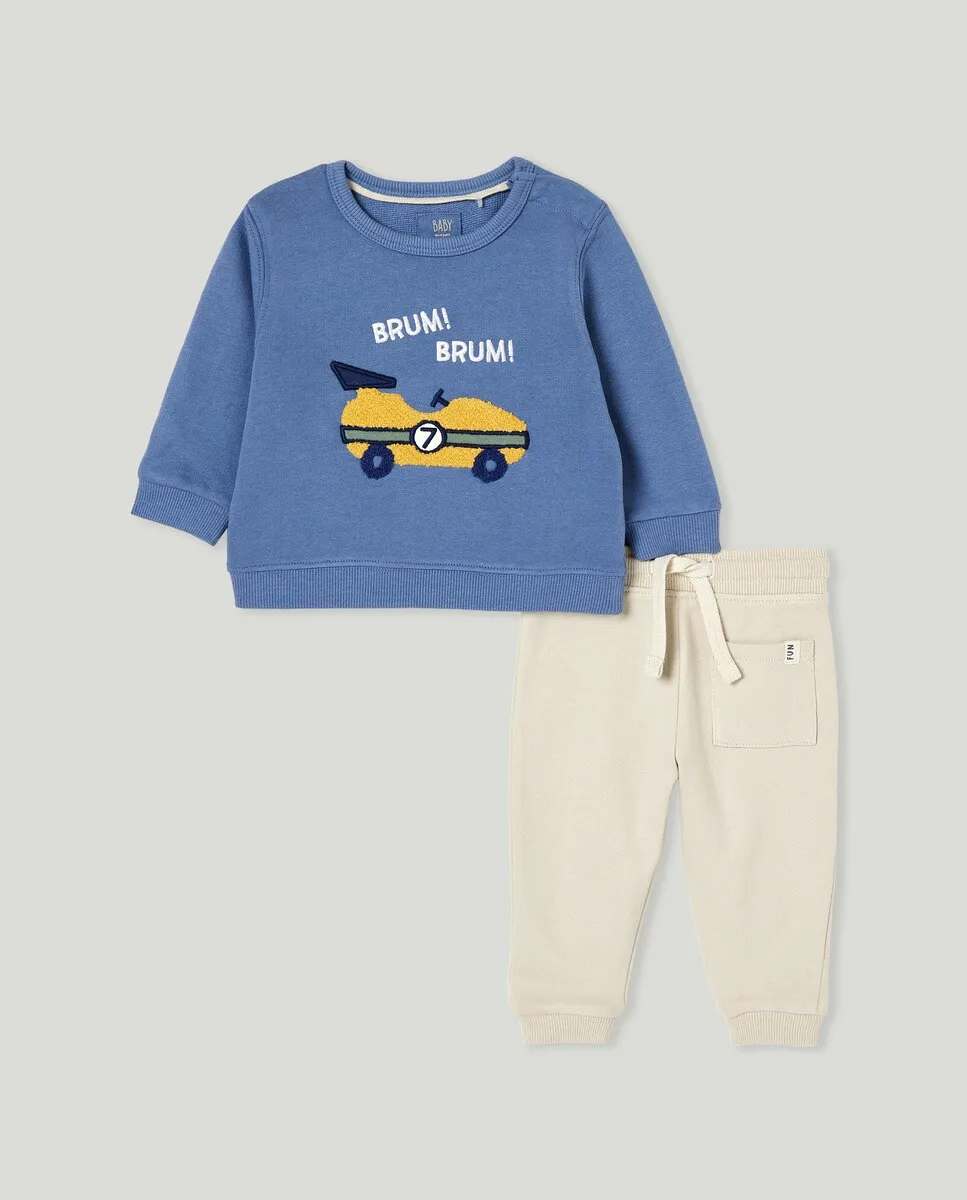 

Мягкий набор для мальчика Baby El Corte Inglés, синий